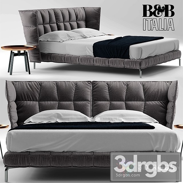 BB Italia Husk Bett Bed