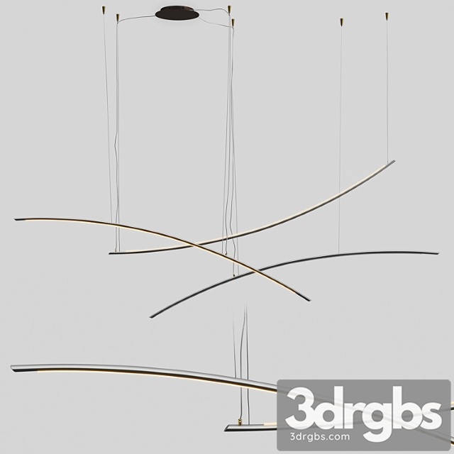 Cattelan italia katana ceiling lamp