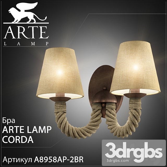 Scone Arte Lamp Corda A8958ap 2br