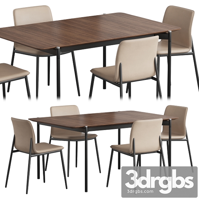 Augusta Table Newport Chair Boconcept Dining Set