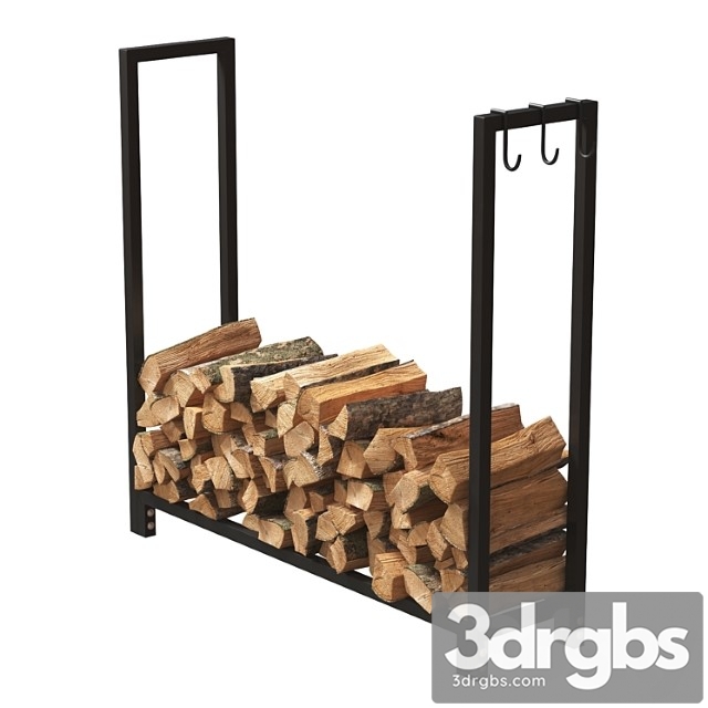 Firewood storage rack 2