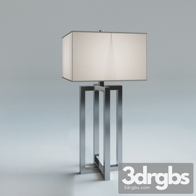 Pascal Silver Table Lamp