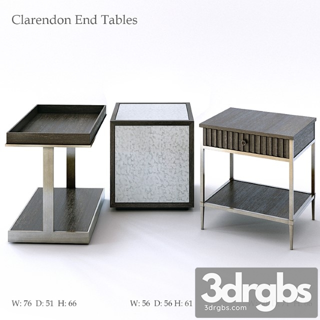 Bernhardt clarendon end tables 2