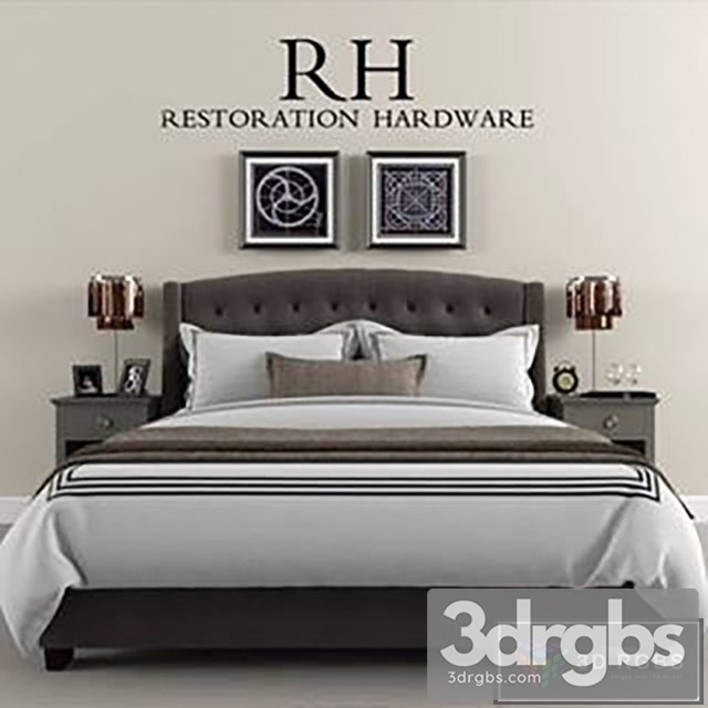 RH Warner Bed