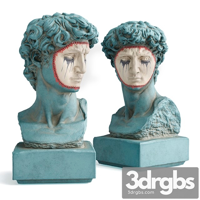 David michelangelo masked bust