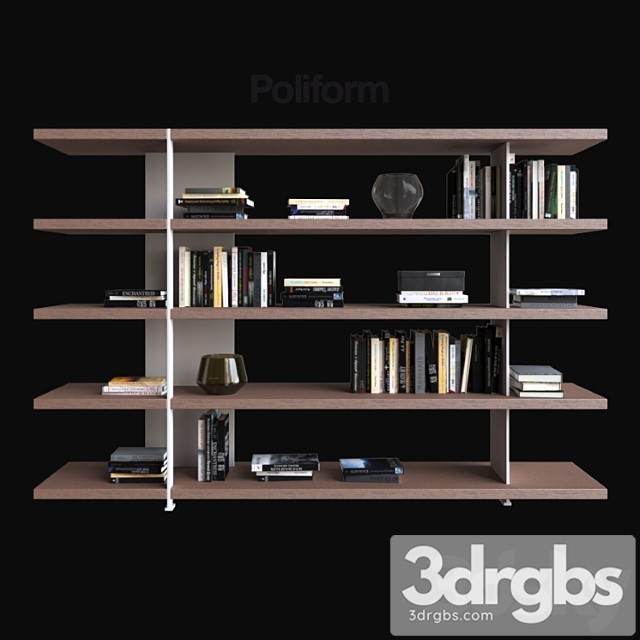 Poliform Varenna Librerie Bristol 1