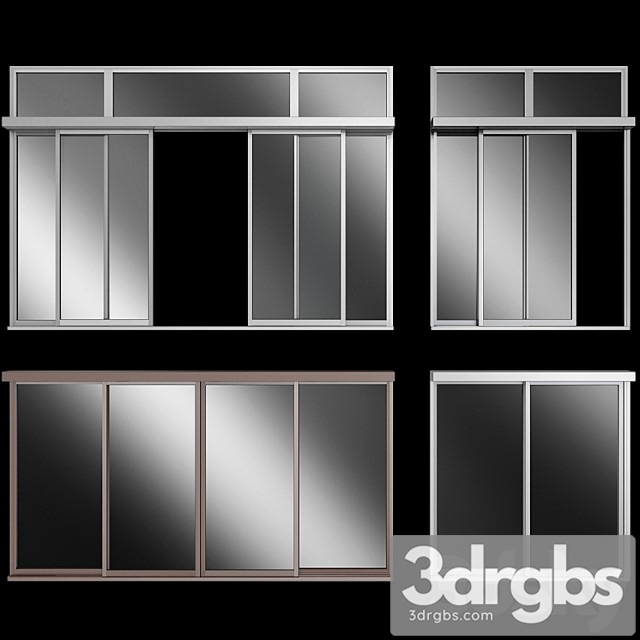 Sliding Stained Glass Aluminum Doors 9