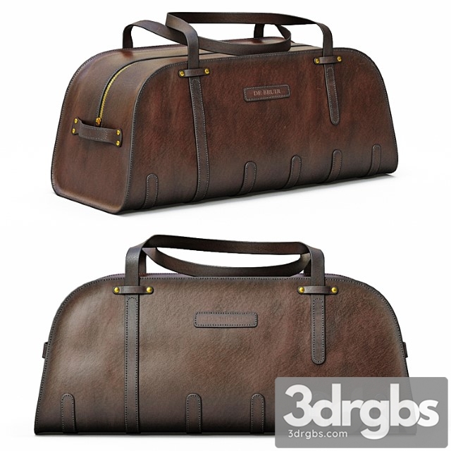 De bruir leather sports bag