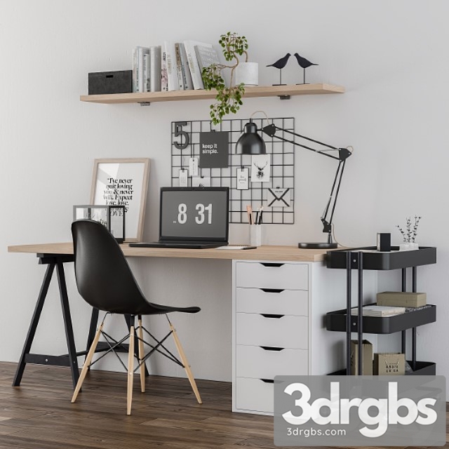 Home Office Ikea Set