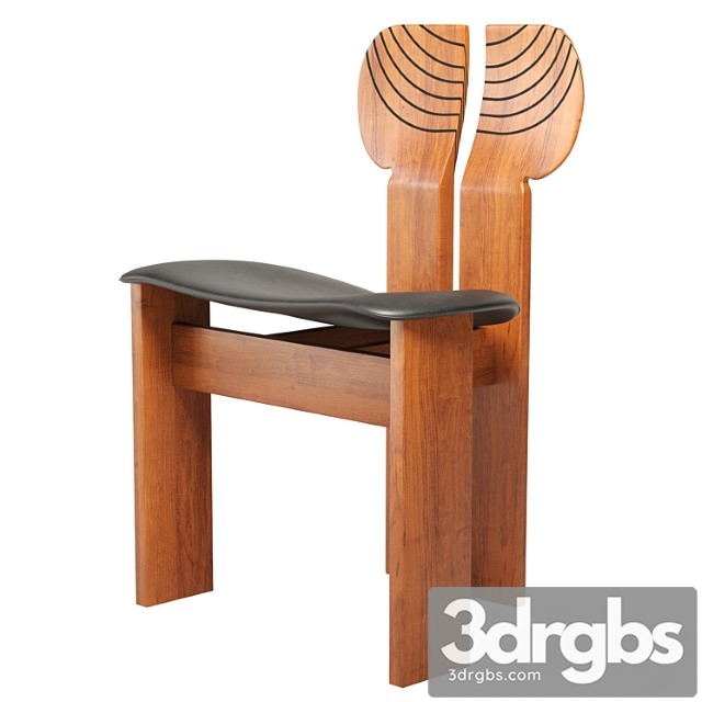 Africa chair by afra and tobia drcg model 03