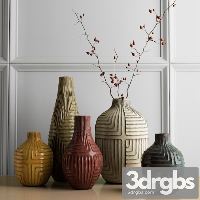 Vase West elm - linework vases