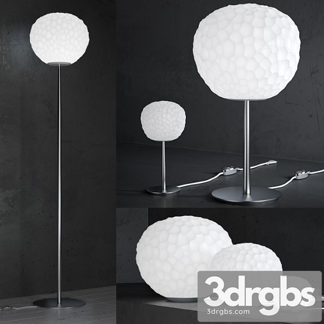 Meteorite lamp - floor and table collection