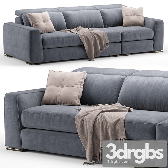Cast contemporary modular sofa - calligaris 2