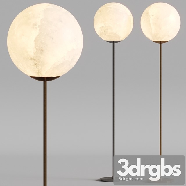 Slide Mineral Floor Lamps