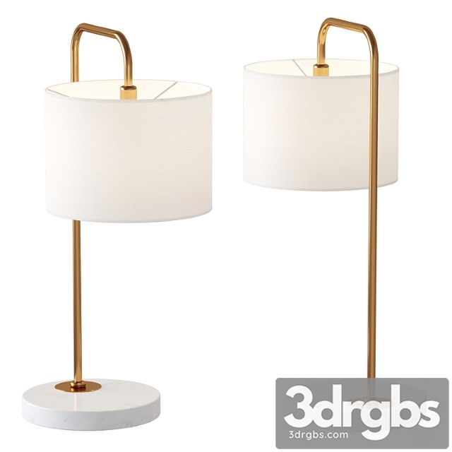 Table lamp dantone home rupert