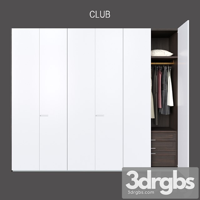 Poliform wardrobes club 2