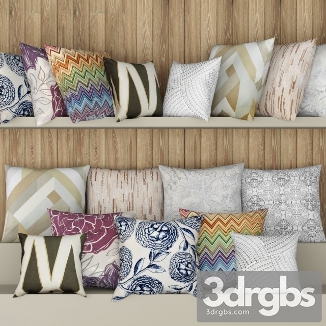 Collection Of Pillows 02