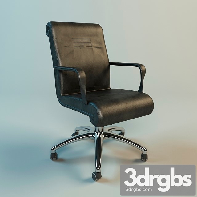 Office Chair Leather Black