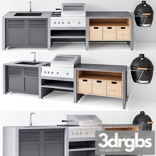 Kaufmann t-bone outdoor kitchen