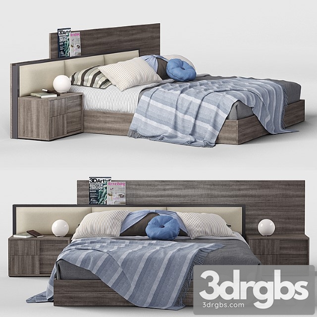 Bed status futura gray 2