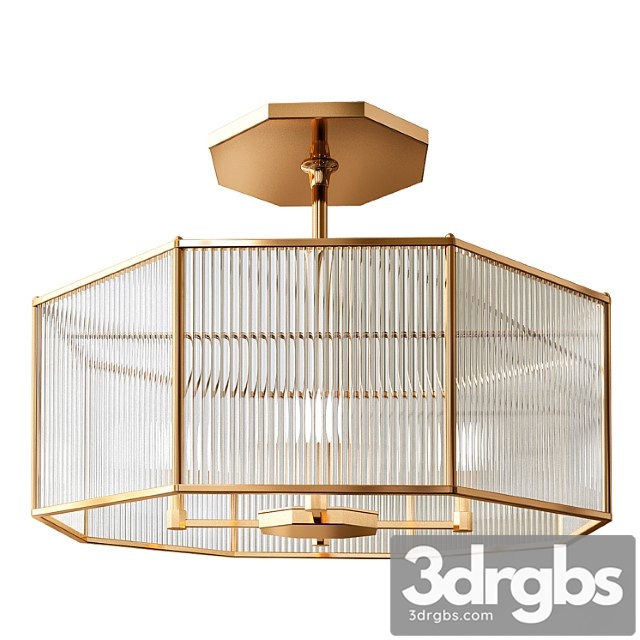 Hera octagon chandelier - arteriors