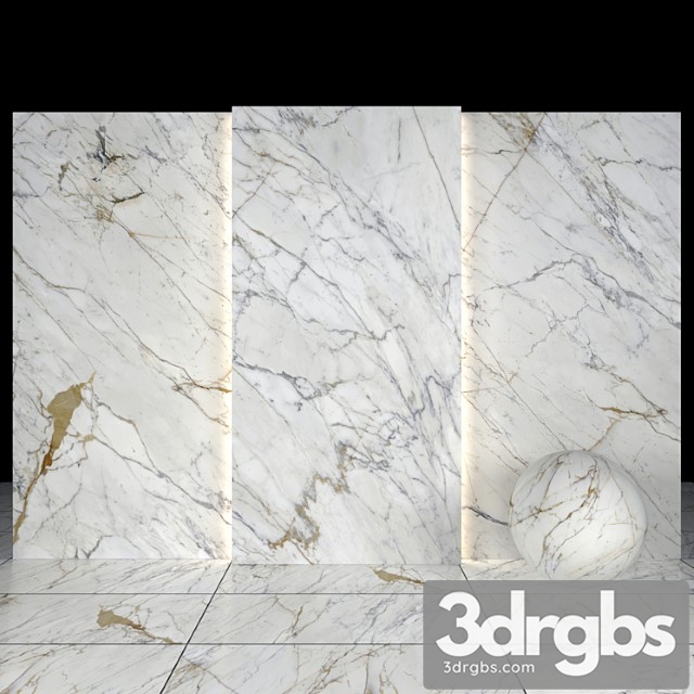 Golden White Marble