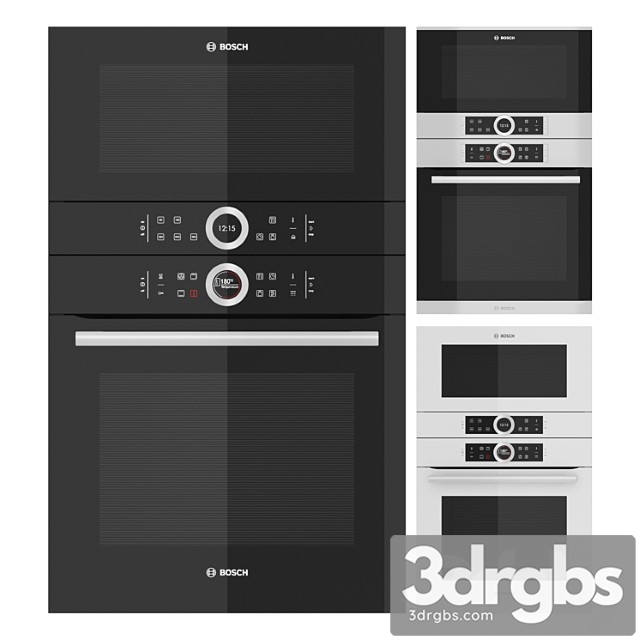 Kitchen appliances bosch series 8. three options 2