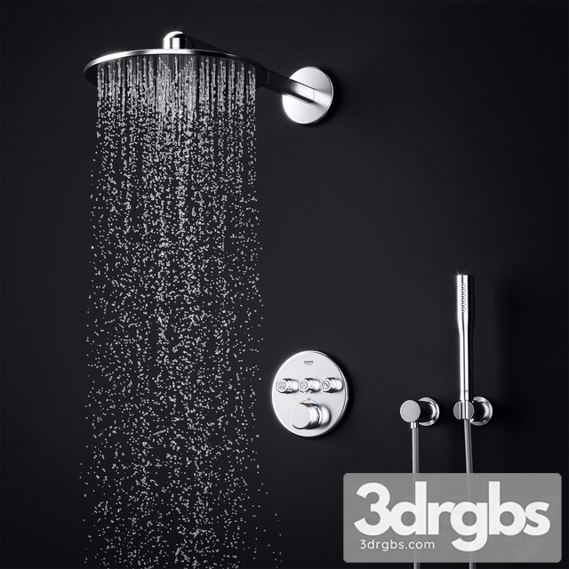 Grohe SmartControl Concealed Shower System