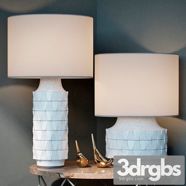 Ceramic Texture Table Lamp Tall