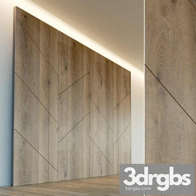 Decorative Wall Wall Panel Made of Wood 1