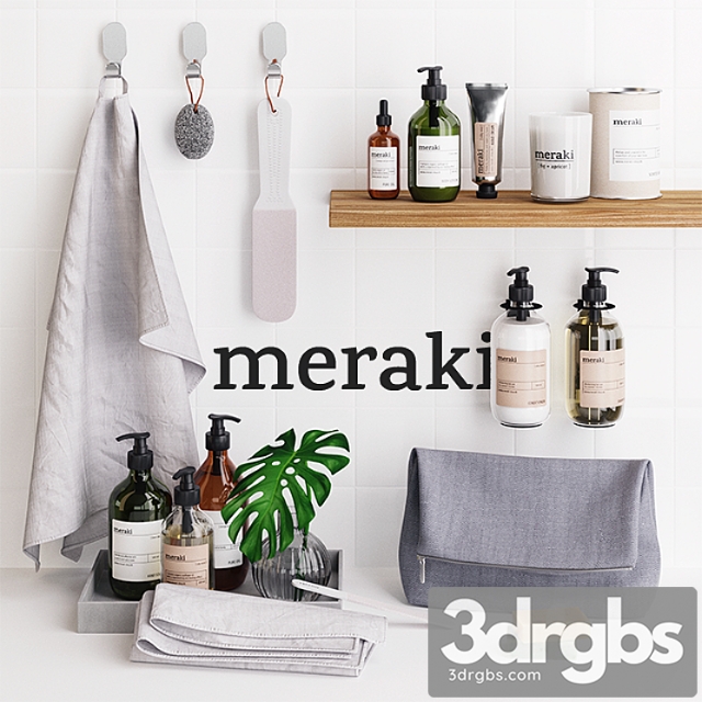 Meraki bathroom set