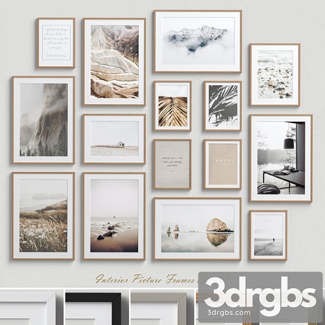 Interior Picture Frames Set 82