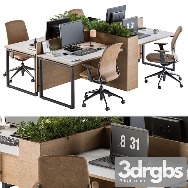 Office furniture - employee set 21