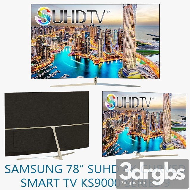Samsung 78 UHD 4K Curved Smart TV KS9000 Series 9