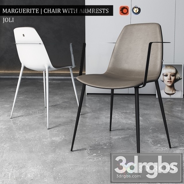 Marguerite Armrests Chair