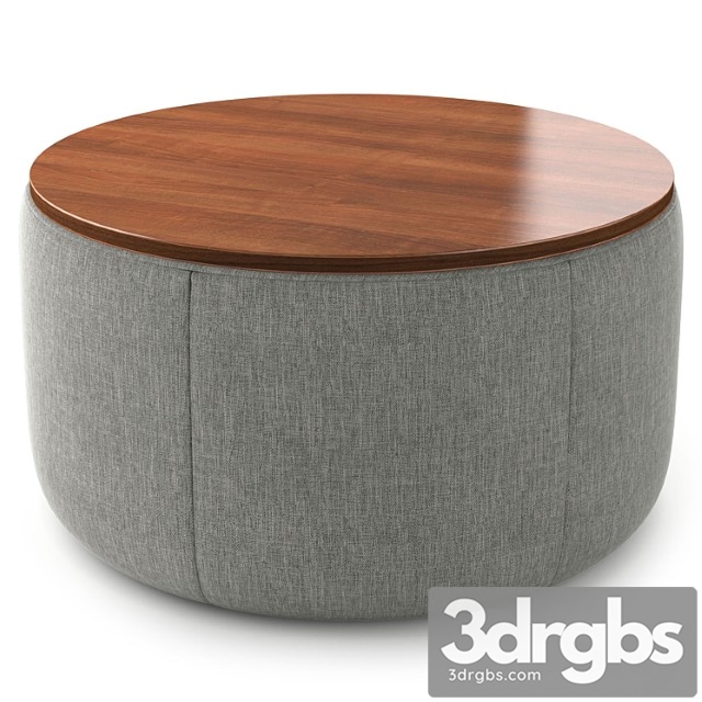 West elm upholstered ottoman