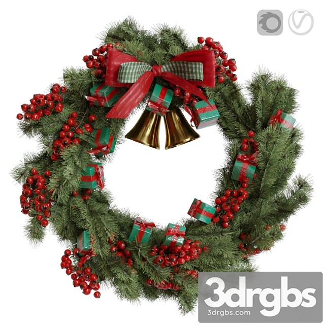 Christmas wreath 1