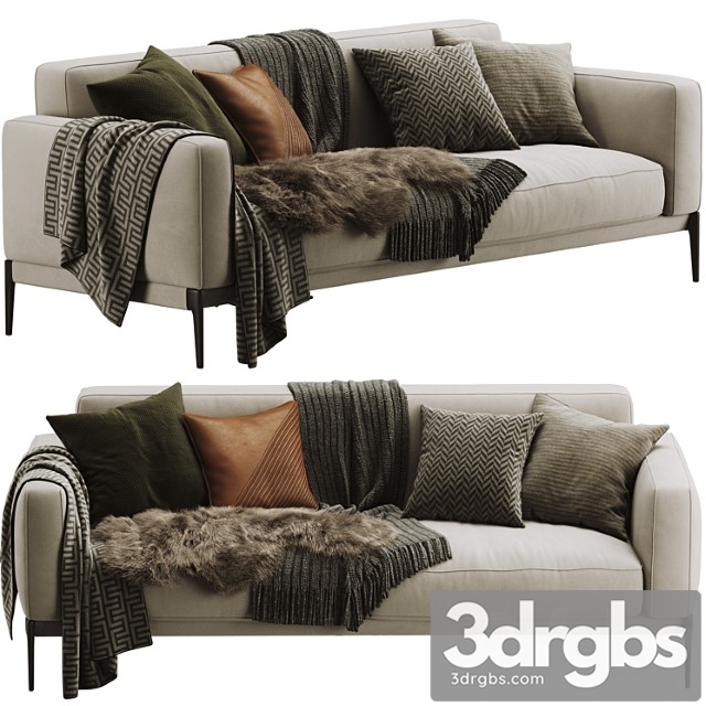 Flexform romeo compact sofa a