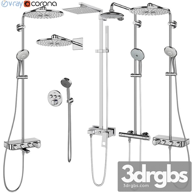 Grohe Shower Systems Set 107