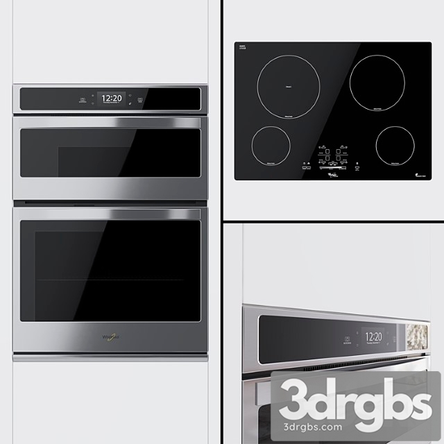 Whirpool - combined oven woc97ec0hz and hob gci3061xb 2