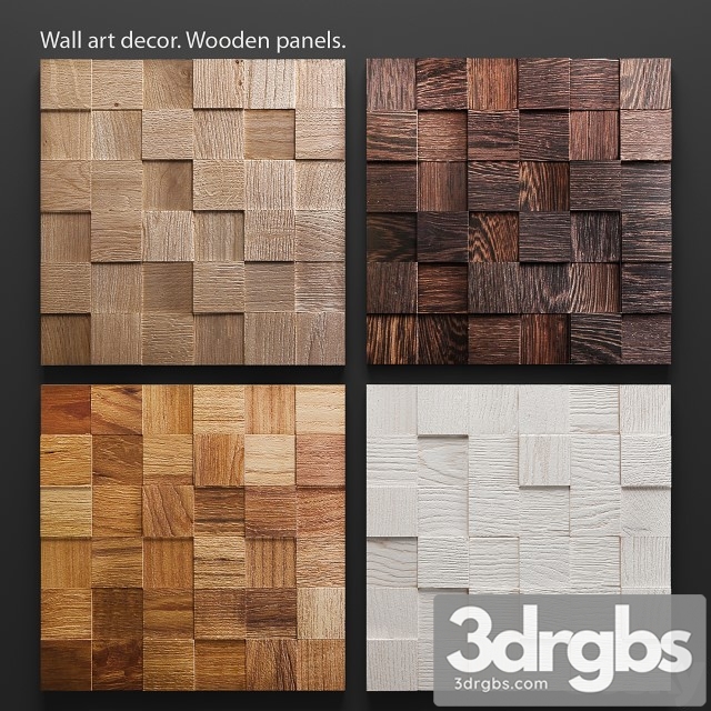 Art Wood Panels Mosaic