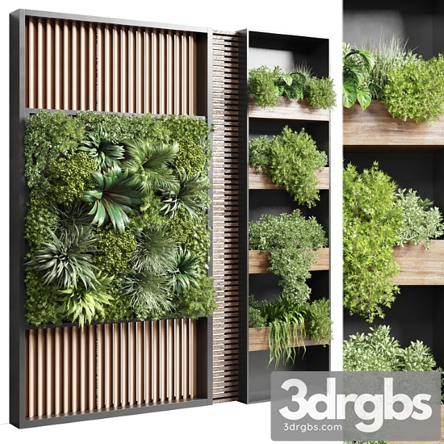 Vertical Garden Stand 15 Wall Decor With Shelves For The Library and Closet or Showcase Corona