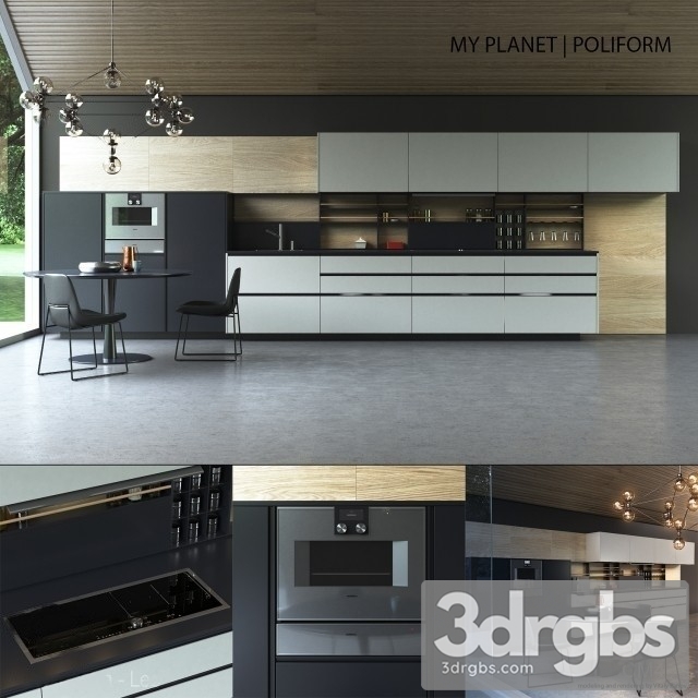 Poliform Kitchen Set