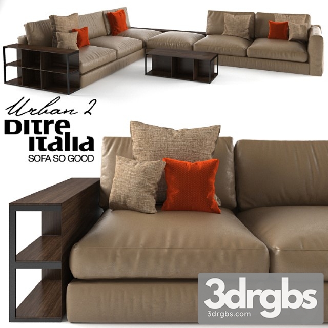 Ditre Italia Urban 2 Sofa