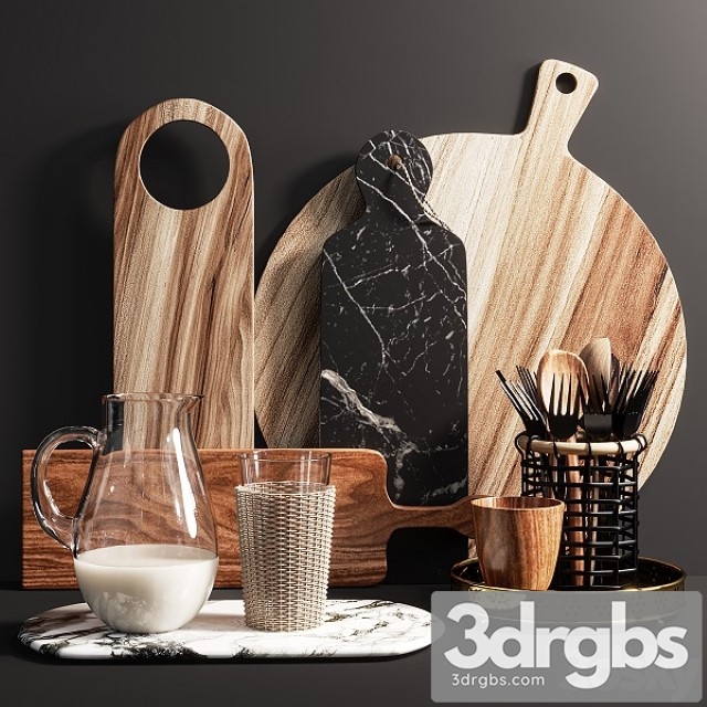 Decorative Set for the Kitchen 001