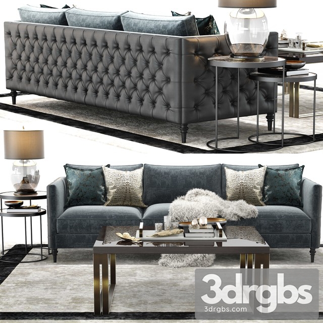 Neoclassic Luxury Sofa Set