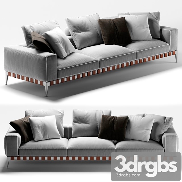 Flexform gregory 3 seater sofa 2