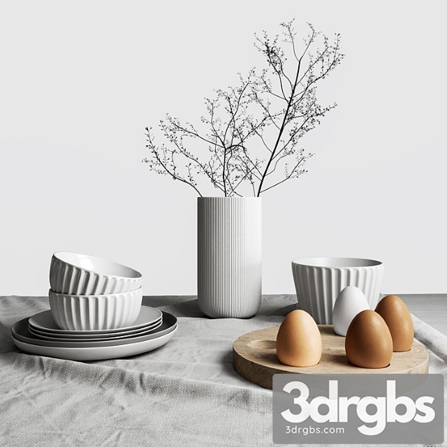 Decorative set for the kitchen a