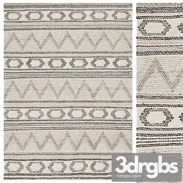 Drilane wool rug