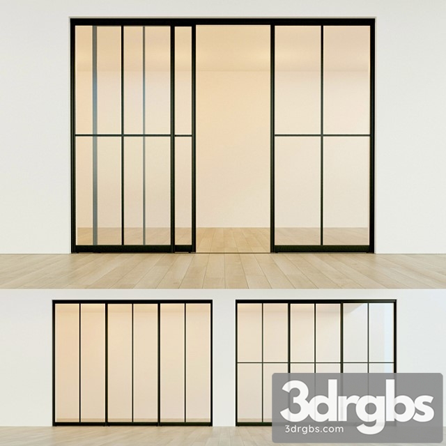 Sliding partition door 16